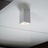 Mounted Square Ceiling Light 18CM Socket GU10 Code N1005-180 mm