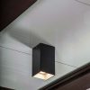 Mounted Square Ceiling Light 18CM Socket GU10 Code N1005-180 mm