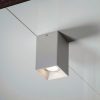 Mounted Square Ceiling Light 18CM Socket GU10 Code N1005-180 mm