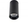 Mounted Cylindrical Ceiling Light 12CM Socket GU10 Code N1006/BLK