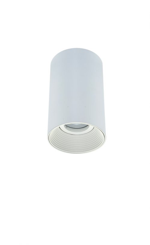 Mounted Cylindrical Ceiling Light 15CM Socket GU10 Code N1012/WHT/BLK/150